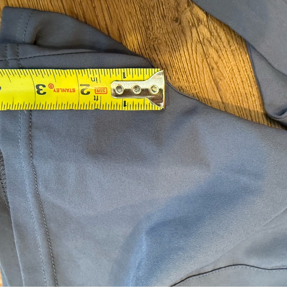 High Waist Paperbag Shorts Women’s Medium Blue Tie Waist Elastic Summer Casual - Picture 9 of 9